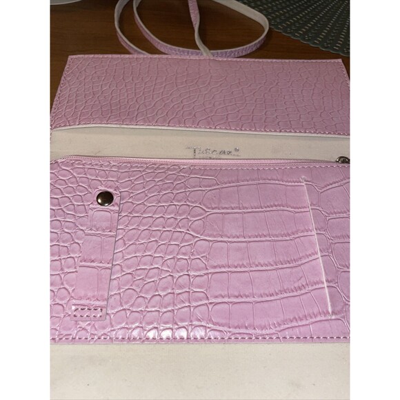 New Tuscan Designs Pink Pebble Travel Jewelry Organizer Trifold Storage Wallet - Picture 8 of 11